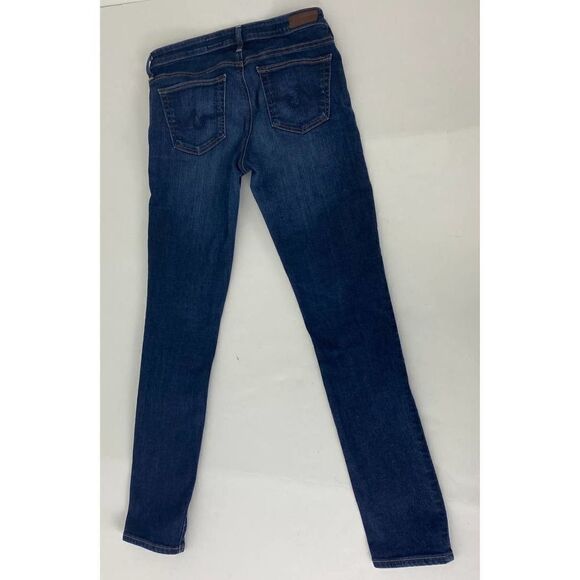 Adriano Goldschmied AG The Stilt Cigarette Leg Jeans Distressed Blue - Size 27R - Picture 9 of 12